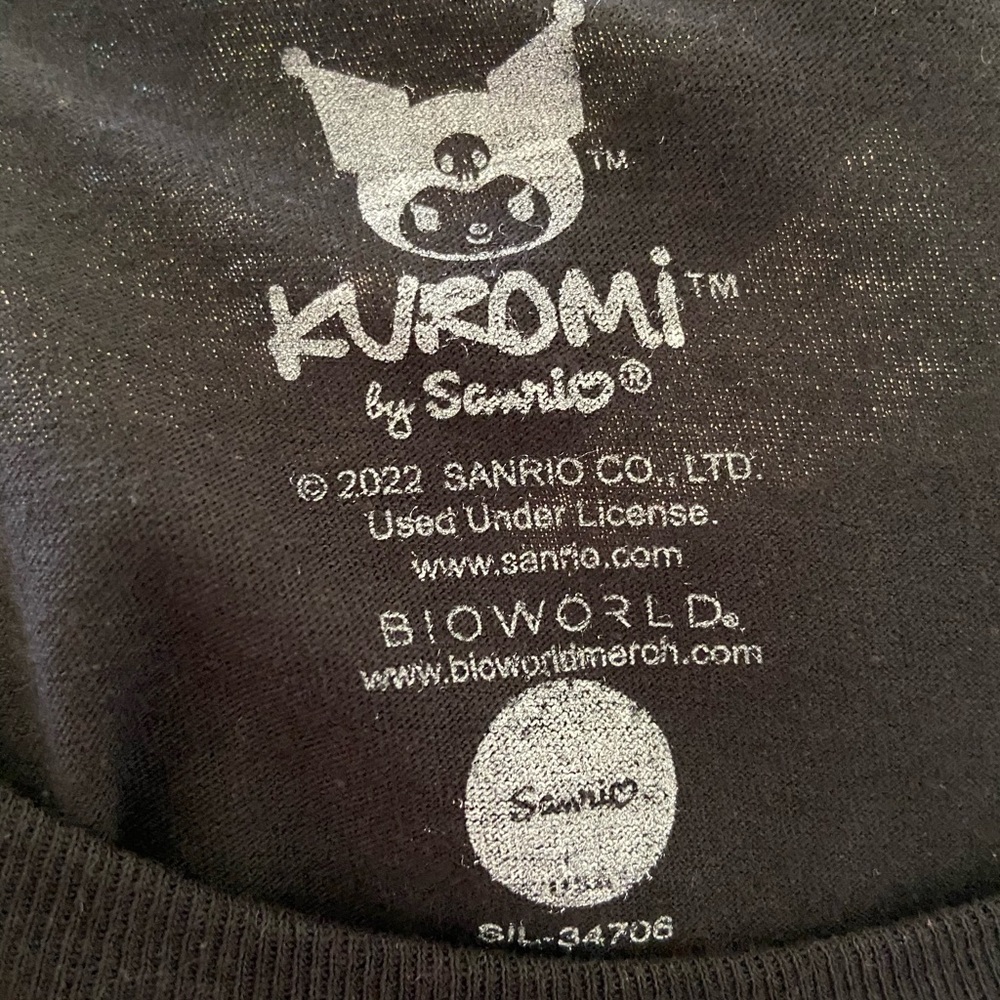 My Melody and Kuromi Cropped top shirt - Picture 4 of 4